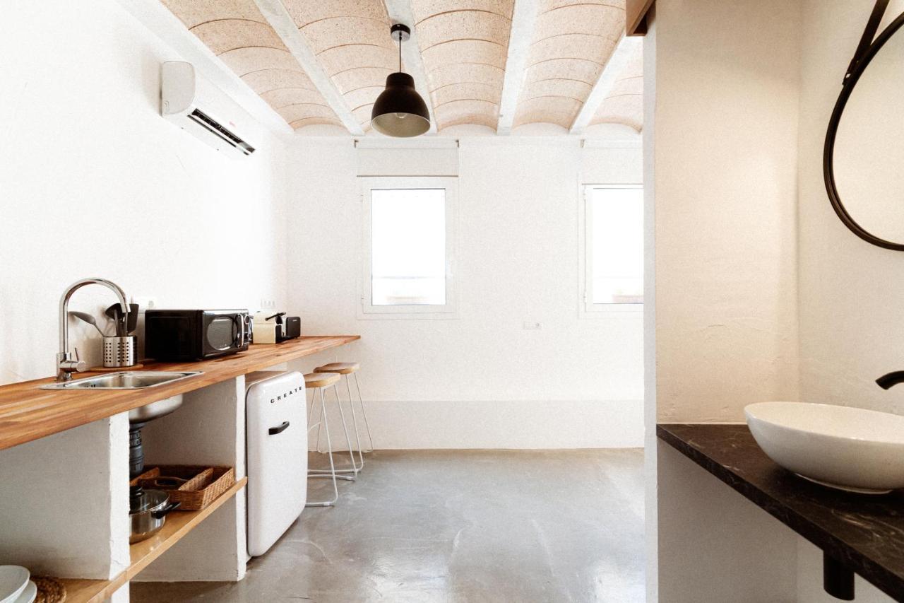 Estudio I Ideal Para Parejas En La Playa Alguer L'Ametlla de Mar Ngoại thất bức ảnh